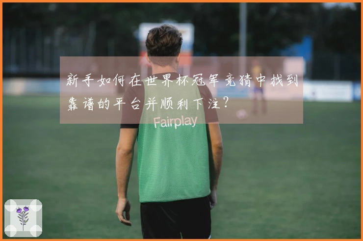 新手如何在世界杯冠军竞猜中找到靠谱的平台并顺利下注?